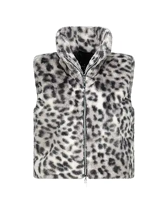 MONARI | Gilet in Felloptik | 